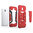 Slim Guard Plated Shockproof Case for Samsung Galaxy J7 Pro - Red